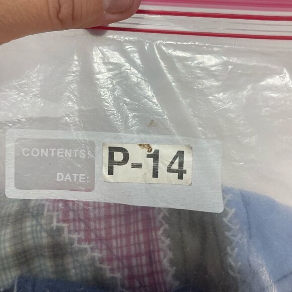 Vintage BLAIR Patchwork Denim Fringe Vest Medium - Picture 5 of 5